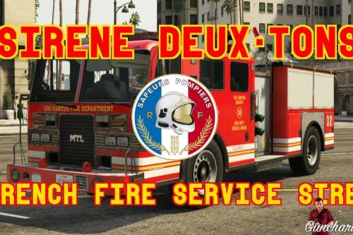 Sirène Deux-Tons Pompiers / French Fire Service Siren